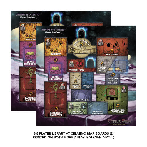 6-8 Player Library of Celaeno Map