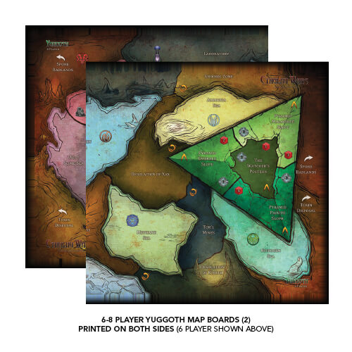 6-8 Player Yuggoth Map