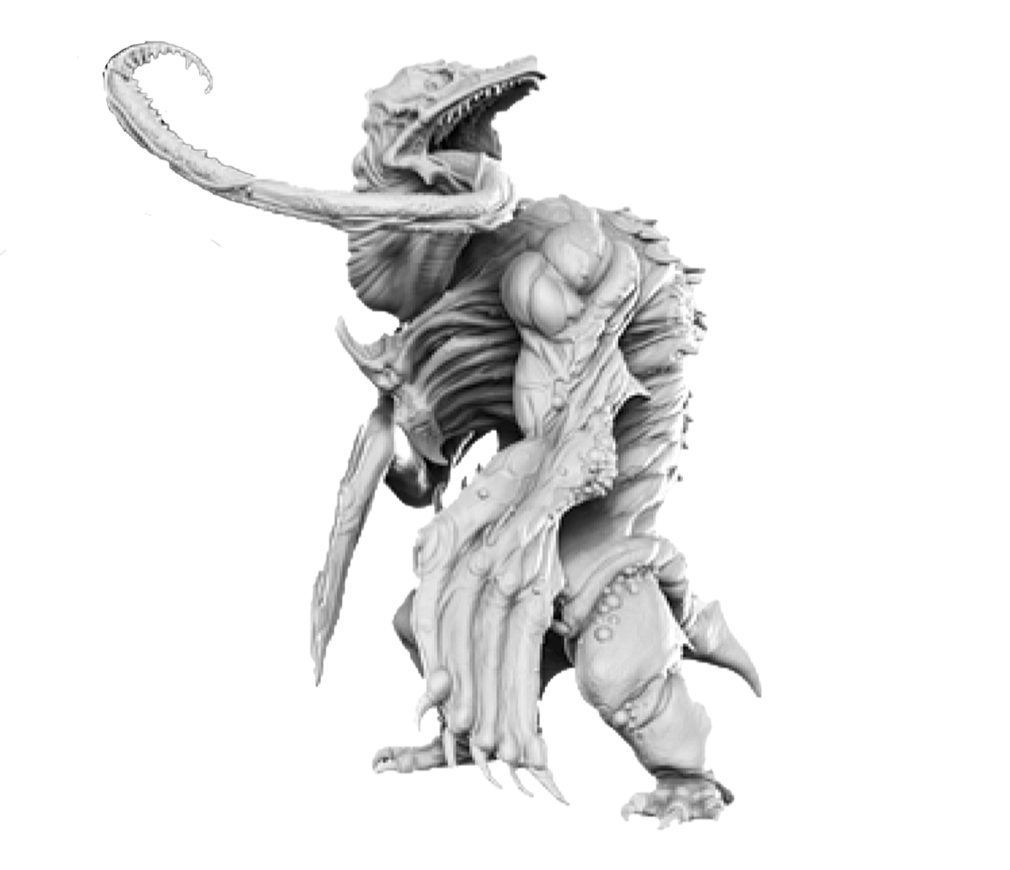 Giant Blind Albino Penguin